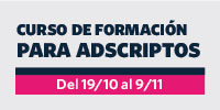 Nuevo Curso de Formación de Adscriptos