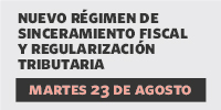 23/8 Nuevo régimen sinceramiento fiscal