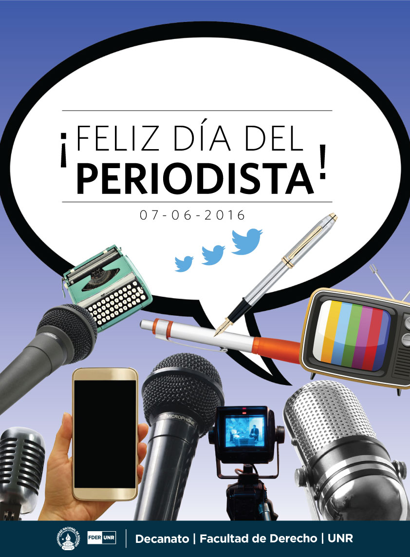 Feliz Día del Periodista!