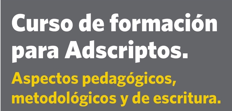 29/6 Curso de Formación de Adscriptos.