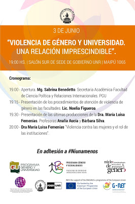 3/6 Jornada Violencia de Género y Universidad