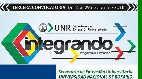 Convocatoria a participar de Prog. de Extensión