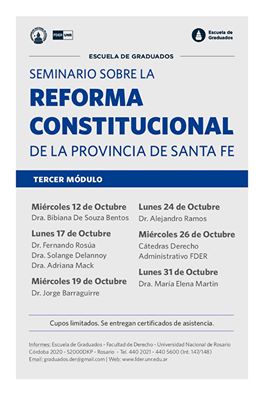 26/10 Seminario Reforma Constitucional