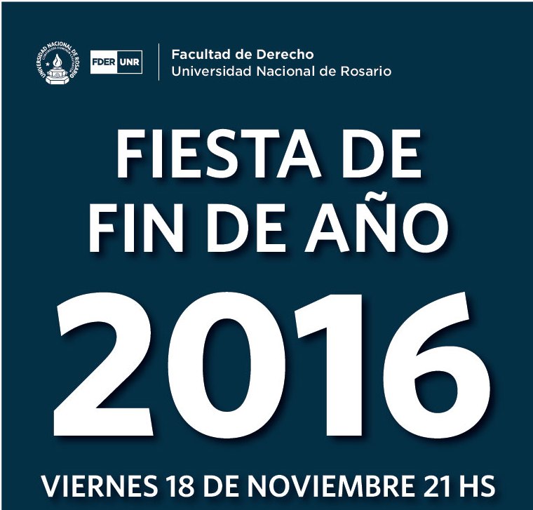 18/11 Invitación Fiesta de fin de Año