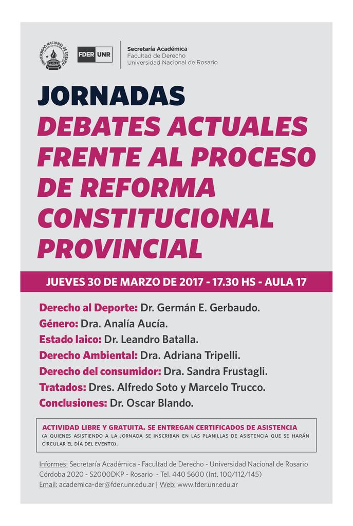 Jornada Debate Ref. Constitucional