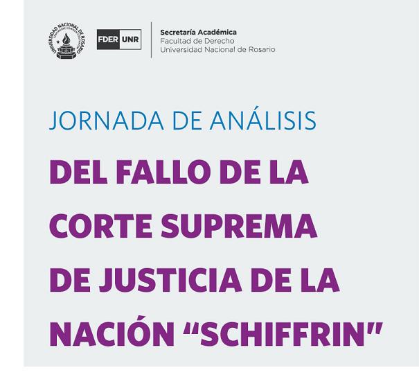 12/5 Análisis del fallo CSJN “Schiffrin”