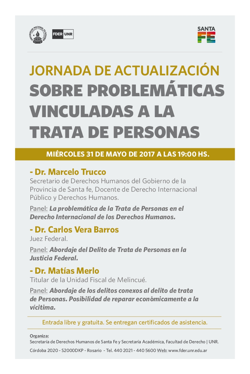 Jornada «Trata de Personas»