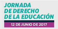 12/6  Jornada «Derecho y Educación»