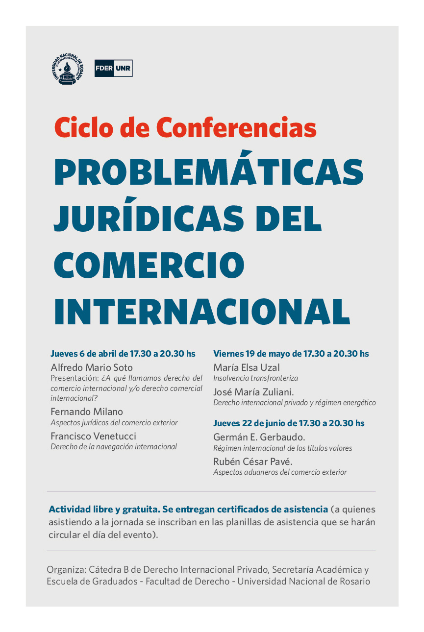 Cierre del ciclo de conferencias