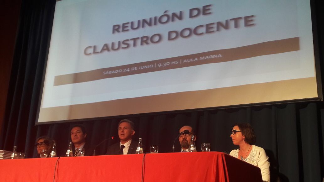 Reunión de Claustro Docente 2017