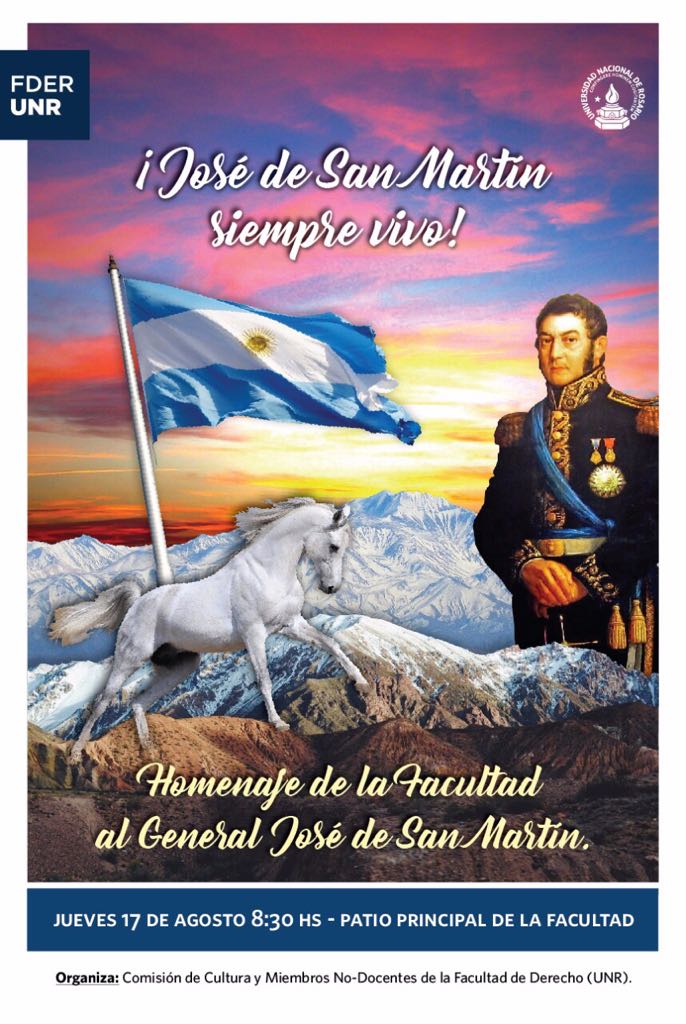 17/08 Homenaje al General José de San Martín