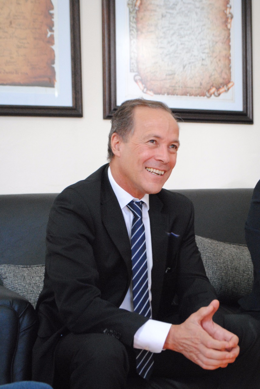 VISITA DEL DIPUTADO RUBÉN GIUSTINIANI