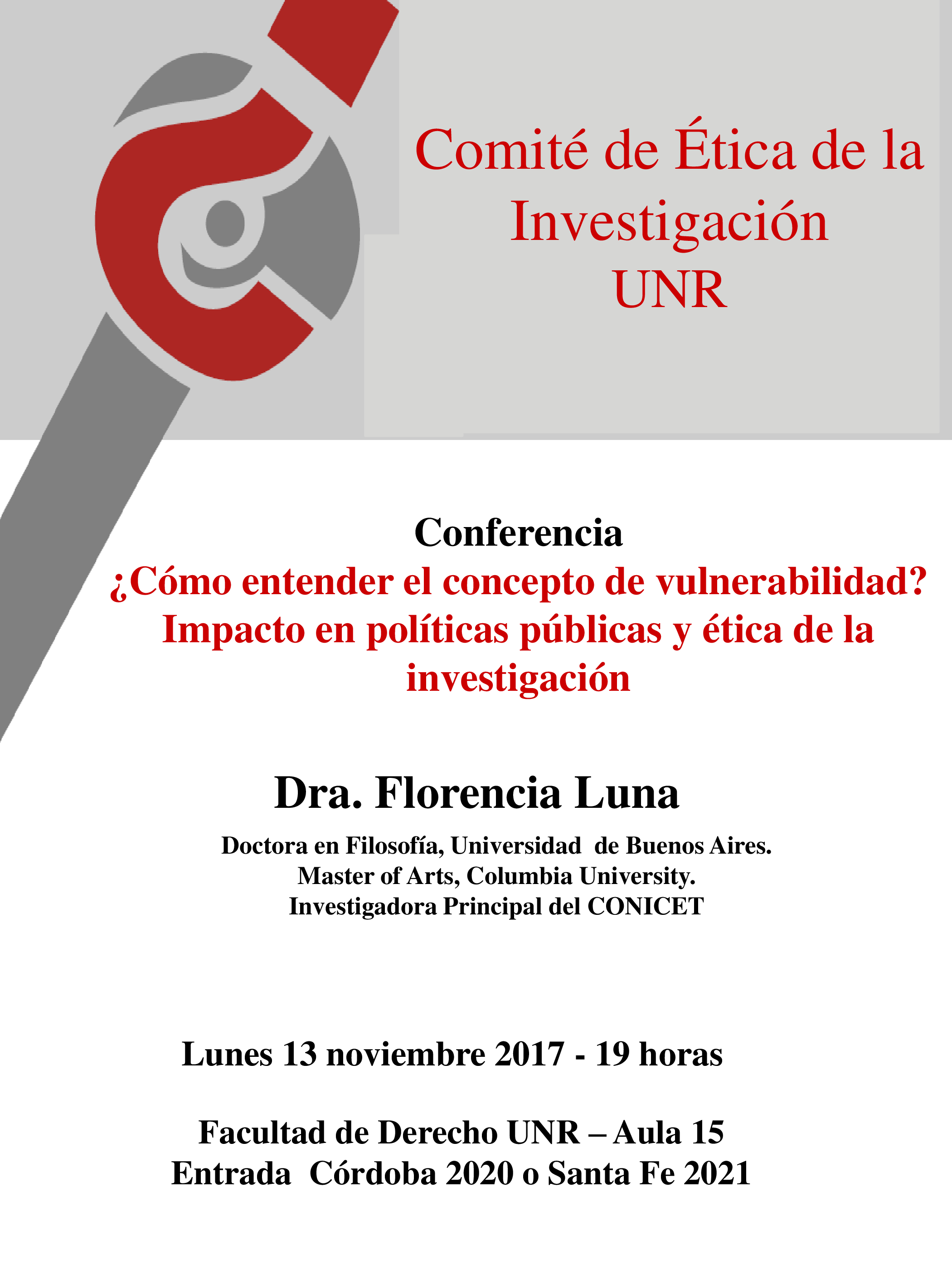 Comité de Ética de la Investigación UNR