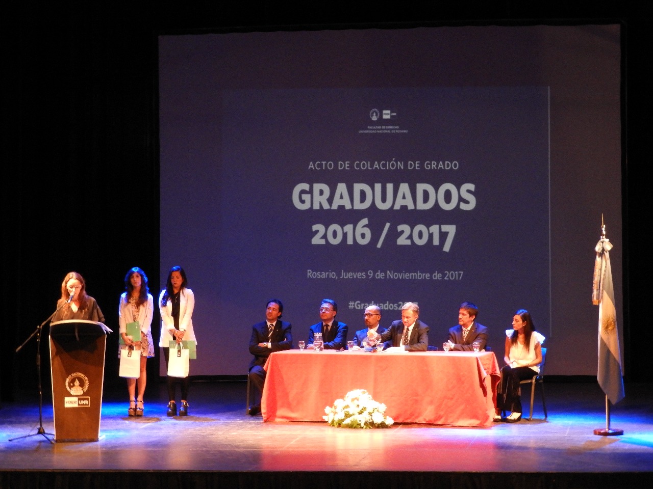 Acto de Colación de Grado – Graduados 2016-2017