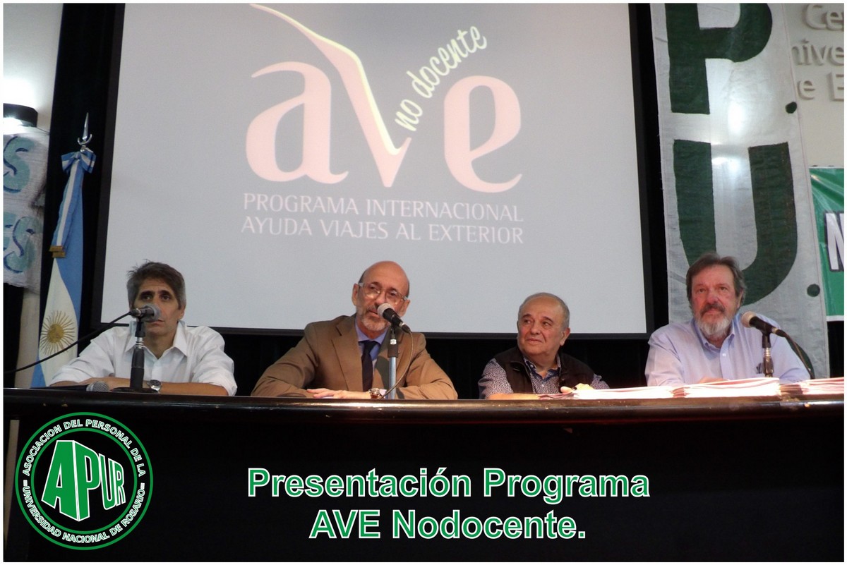 Presentación Programa AVE Nodocente