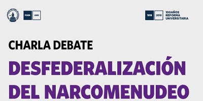 Charla debate sobre narcomenudeo