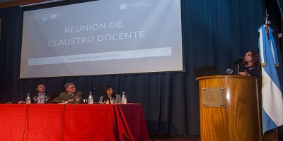 Reunión del Claustro Docente