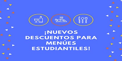 Nuevos Descuentos para los Menúes Estudiantiles