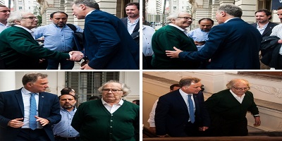 Visita, Premio Nobel de la Paz Adolfo Pérez Esquivel