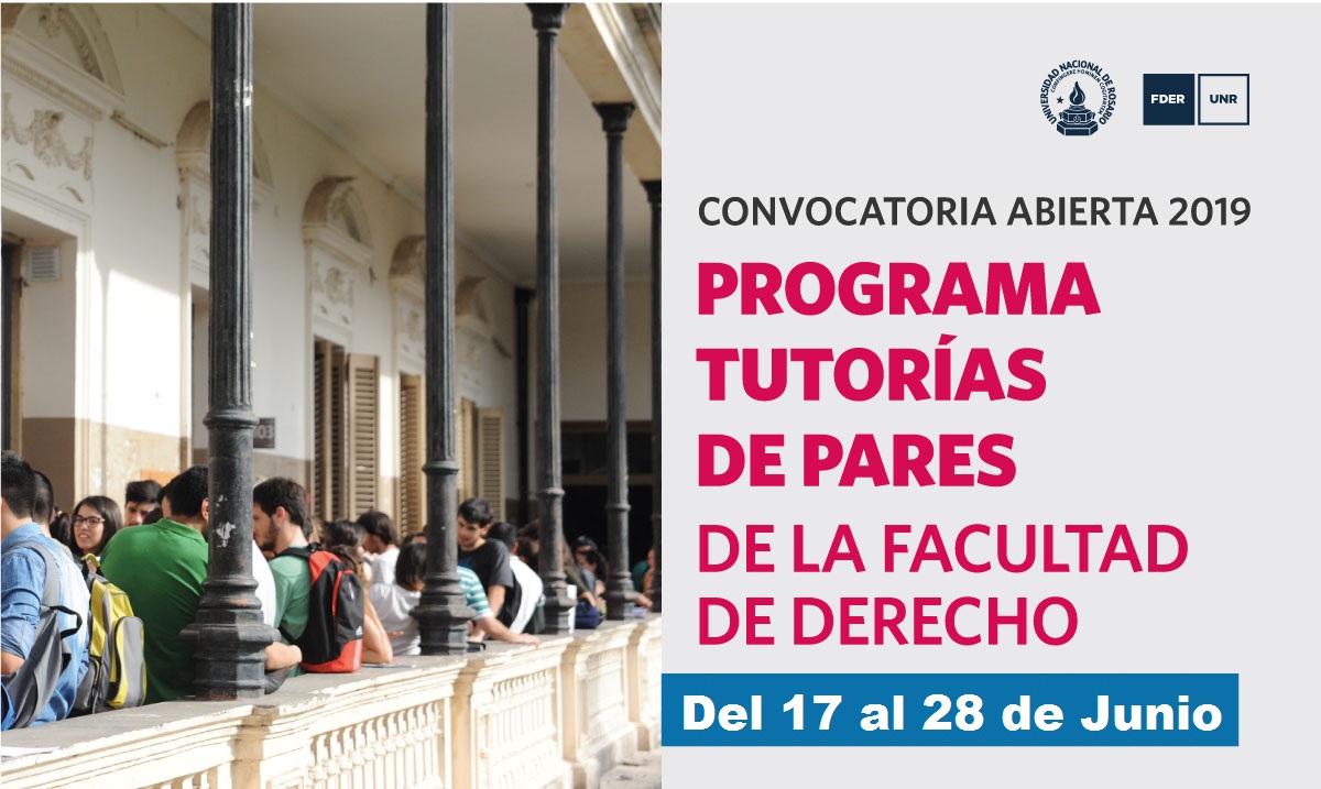 CONVOCATORIA PARA SER “TUTOR PAR” (SISTEMA INTEGRADO DE TUTORÍAS FDER)