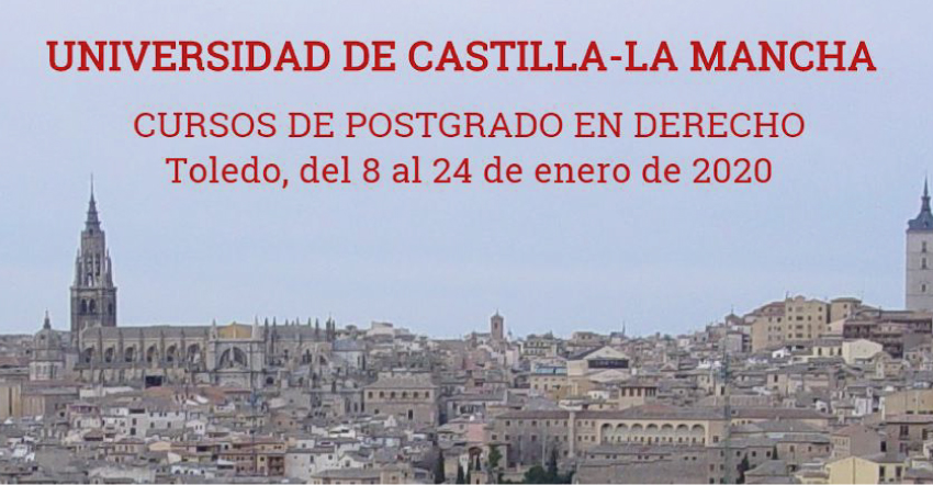 Beca parcial para participar de la XX Edición de Cursos de Postgrado en Derecho de la Universidad de Castilla-La Mancha (UCLM)