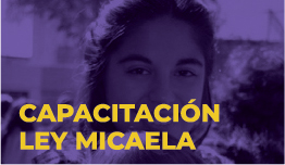 CAPACITACIÓN LEY MICAELA FDER