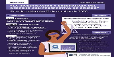 LA INVESTIGACIÓN Y LA ENSEÑANZA DEL DERECHO CON PERSPECTIVA DE GÉNERO