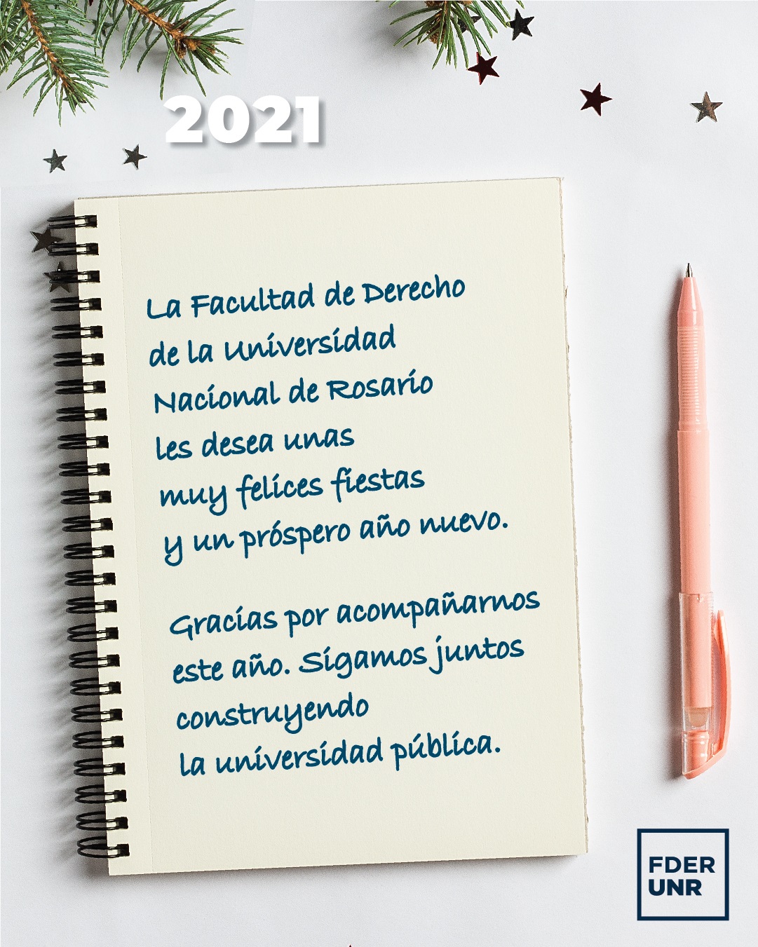 ¡MUY FELICES FIESTAS Y UN PRÓSPERO AÑO NUEVO!
