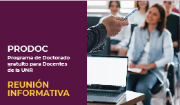 INFORMACIÓN PARA DOCENTES UNR