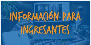 IMPORTANTE INGRESANTES