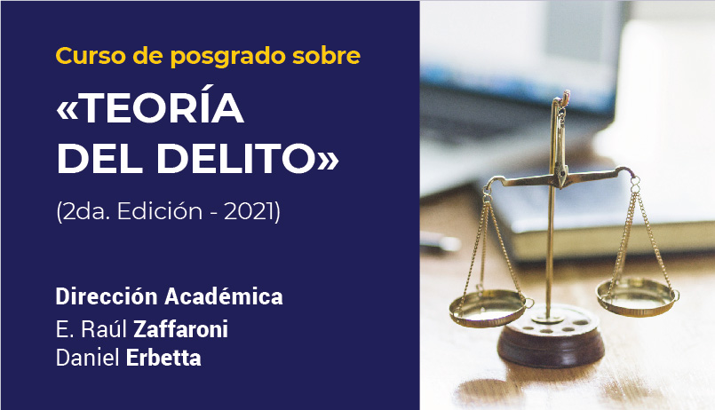 CURSO DE POSGRADO – “TEORÍA DEL DELITO”