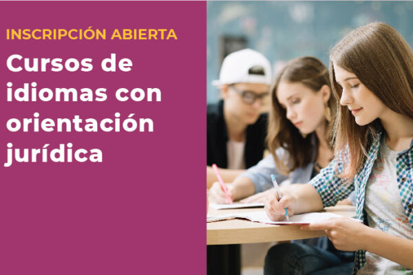 CURSOS DE IDIOMAS CON ORIENTACIÓN JURÍDICA
