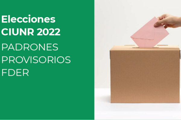 ELECCIONES CIUNR