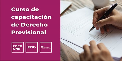 CURSO DE CAPACITACIÓN DE DERECHO PREVISIONAL