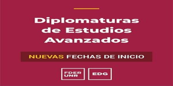DIPLOMATURAS DE ESTUDIOS AVANZADOS