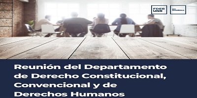 REUNIÓN DEL DEPARTAMENTO