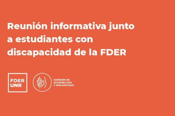 CONVOCATORIA ESTUDIANTES CON DISCAPACIDAD