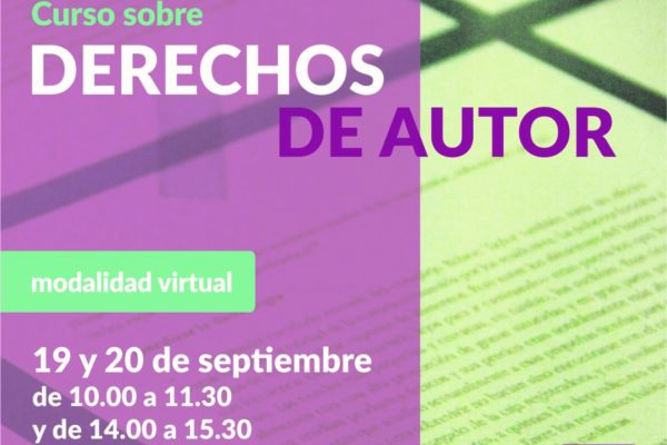 CURSO VIRTUAL GRATUITO SOBRE DERECHO DE AUTOR