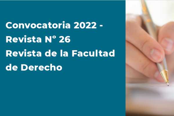 PRÓRROGA – REVISTA DE LA FACULTAD DE DERECHO