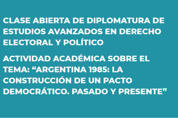 CLASE ABIERTA