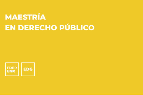 MAESTRÍA EN DERECHO PÚBLICO