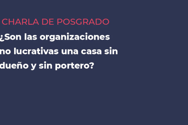 CHARLA DE POSGRADO