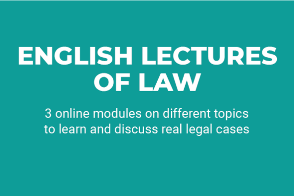ENGLISH LECTURES OF LAW
