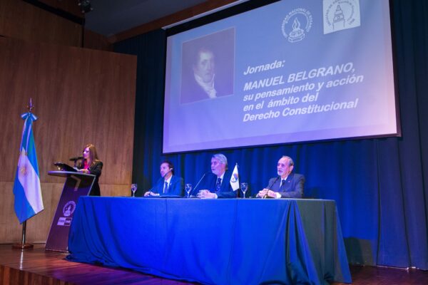 JORNADA “MANUEL BELGRANO, SU PENSAMIENTO Y ACCIÓN EN EL ÁMBITO DEL DERECHO CONSTITUCIONAL”