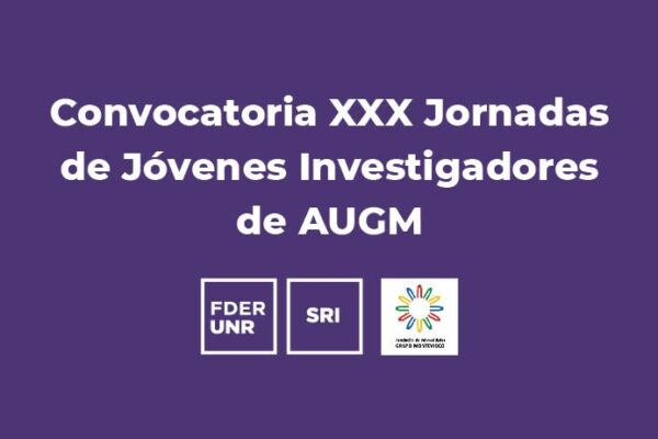 XXX JORNADAS DE JÓVENES INVESTIGADORES DE AUGM