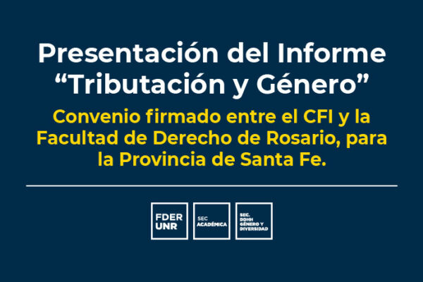 “TRIBUTACIÓN y GÉNERO”