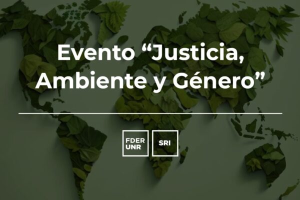 Imagen de portada, evento, Justicia, Ambiente y Género