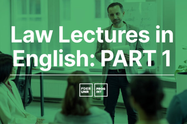 LAW LECTURES IN ENGLISH: Part 1