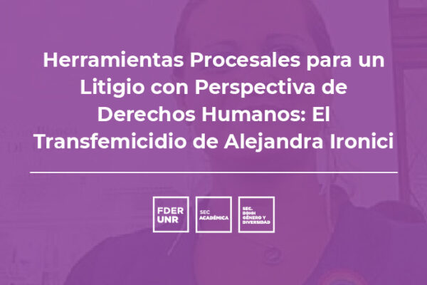 CHARLA -HERRAMIENTAS PROCESALES PARA UN LITIGIO CON PERSPECTIVA DE DERECHOS HUMANOS