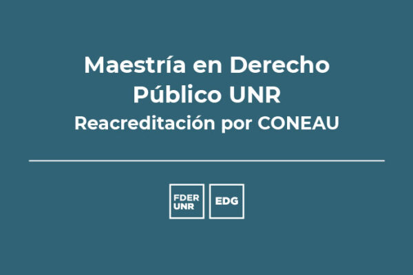 MAESTRÍA EN DERECHO PÚBLICO UNR